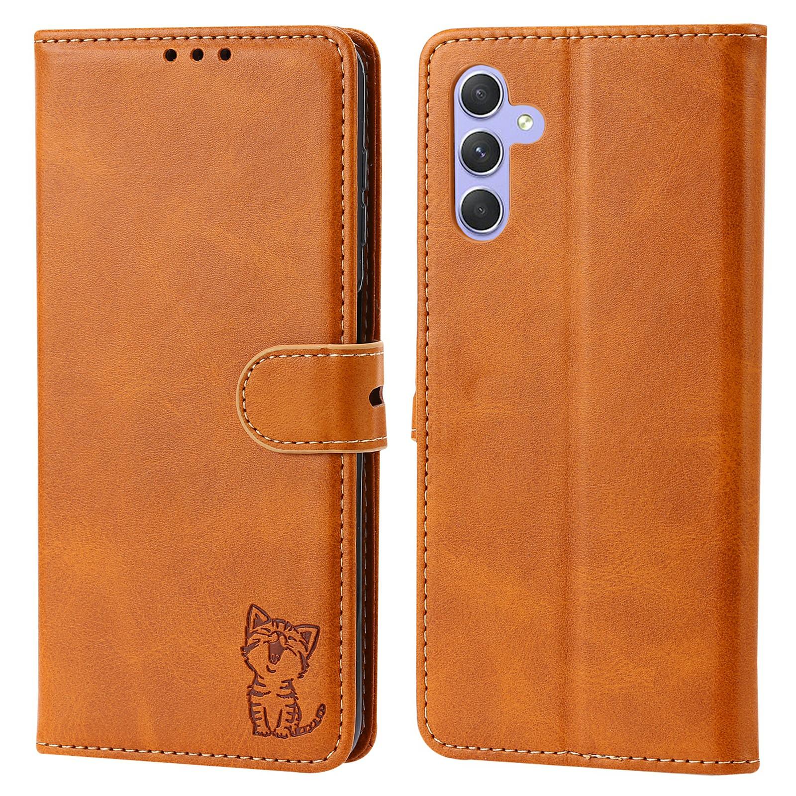 For Samsung Galaxy A15 4G/A15 5G Wallet Case Happy Cat Pattern Imprinted Phone Cover B
For Samsung Galaxy A15 4G/A15 5G Wallet Case Happy Cat Pattern Imprinted Phone Cover B