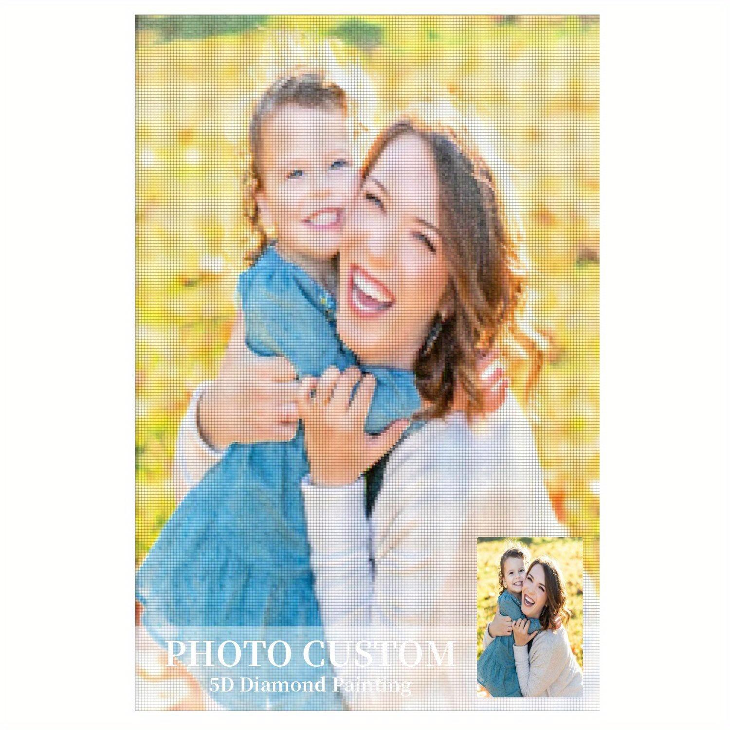 Custom 5D Round Drill Diamond Art Painting for Adults, Customized Photo Gifts with Private Picture Diamond Art 20x30
Custom 5D Round Drill Diamond Art Painting for Adults, Customized Photo Gifts with Private Picture Diamond Art 20x30