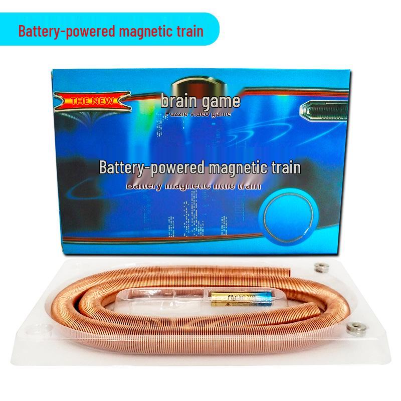 Electromagnetic Magnetic Levitation Train Toy for Science Experiments - Ideal for Primary School Students
Electromagnetic Magnetic Levitation Train Toy for Science Experiments - Ideal for Primary School Students