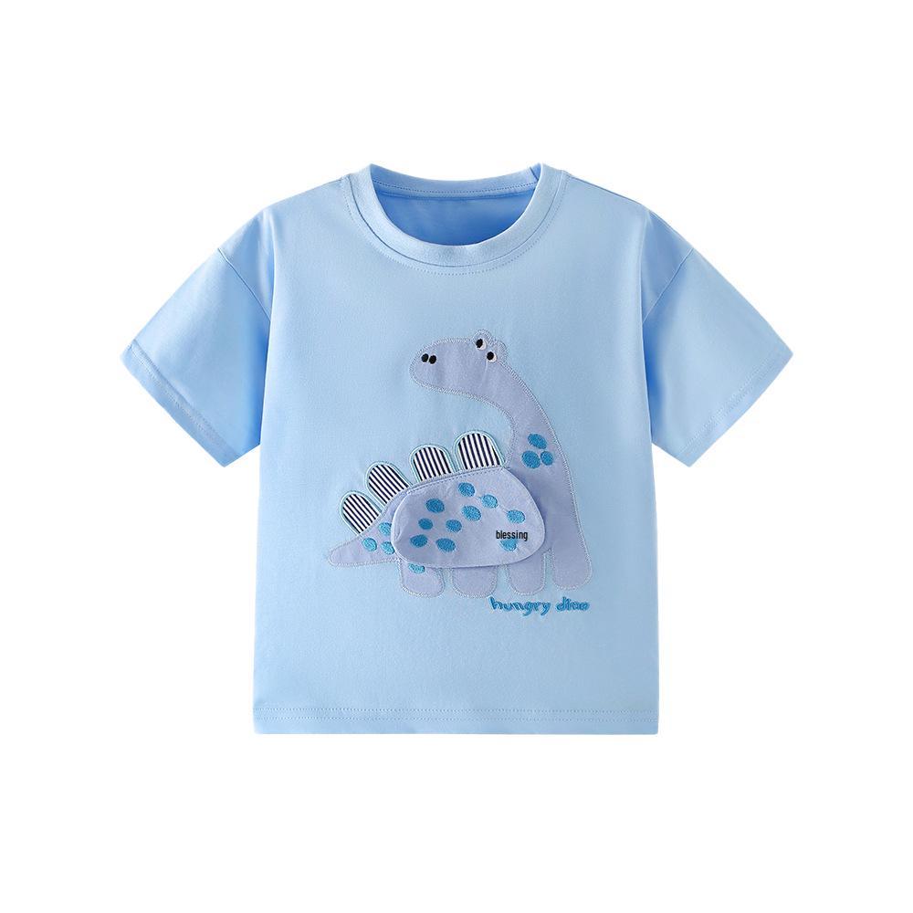 26th Anniversary Euro-American Kids Spring/Summer T-shirt – Cartoon Dinosaur Embroidery, Short Sleeve, Round Neck Pullover 140 cm (8 Years)
26th Anniversary Euro-American Kids Spring/Summer T-shirt – Cartoon Dinosaur Embroidery, Short Sleeve, Round Neck Pullover 140 cm (8 Years)
