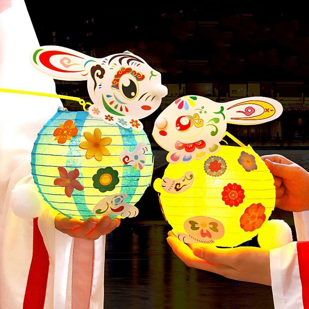 Rabbit Light Flower Lamp Glowing Lanterns Festival Lantern Mid-Autumn Lantern Chinese Lantern
Rabbit Light Flower Lamp Glowing Lanterns Festival Lantern Mid-Autumn Lantern Chinese Lantern