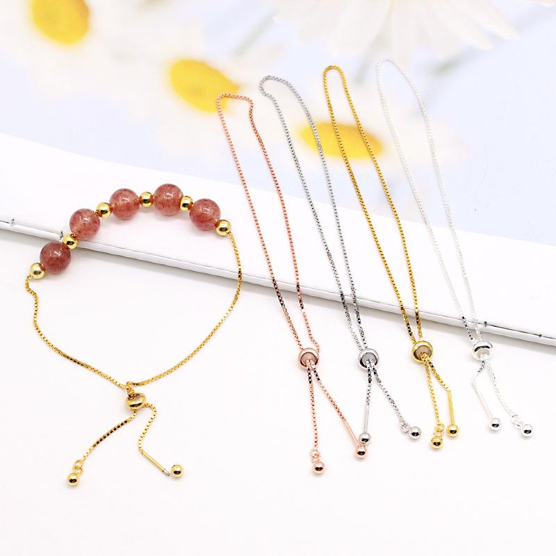 S925 Sterling Silver Adjustable Beaded Screw Bracelet with Silicone Lockets. 925 Silver
S925 Sterling Silver Adjustable Beaded Screw Bracelet with Silicone Lockets. 925 Silver