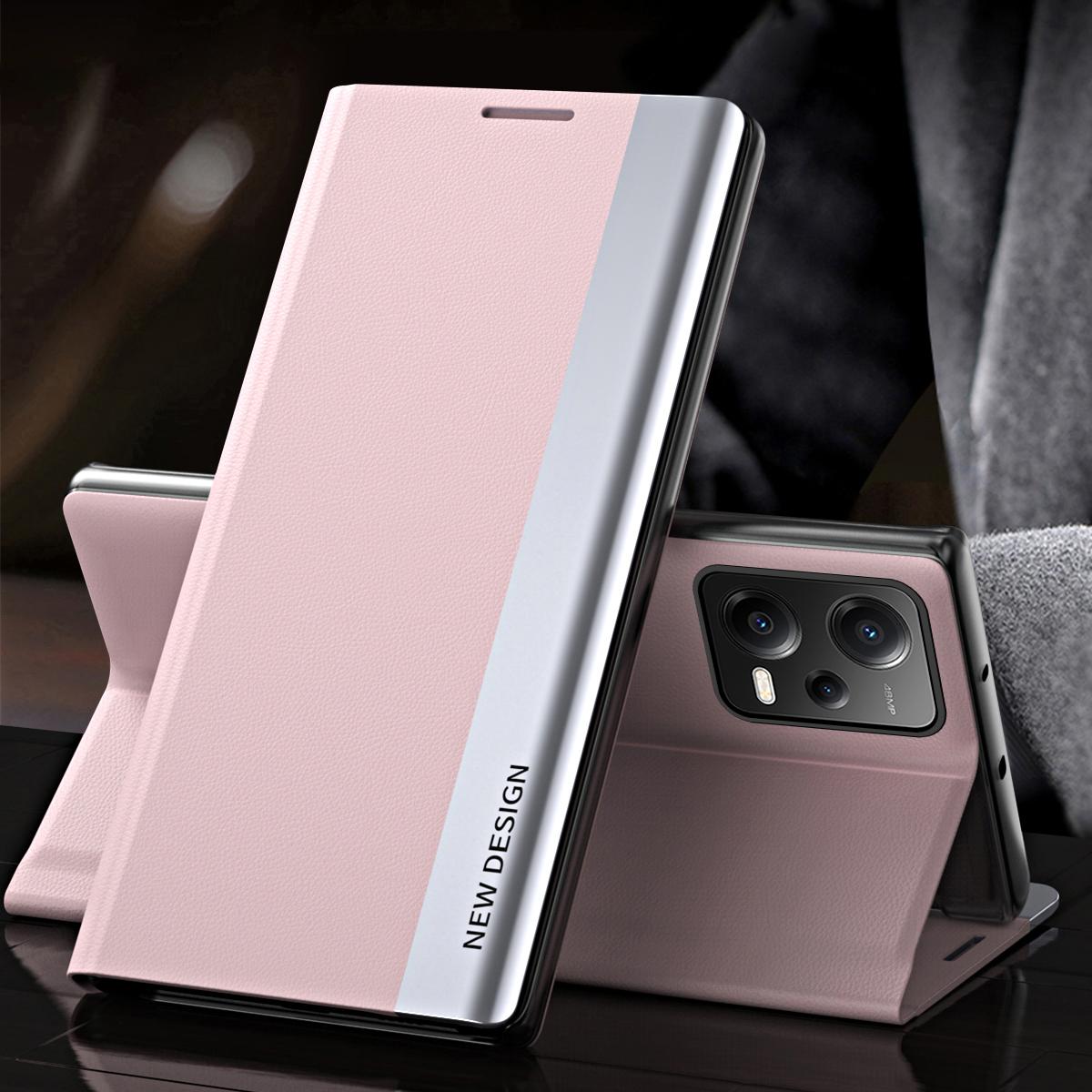 For Xiaomi Poco X5 5G/Redmi Note 12 5G (Global)/(India)/(China) Electroplating Phone Case PU Leather Stand Phone Cover Pink
For Xiaomi Poco X5 5G/Redmi Note 12 5G (Global)/(India)/(China) Electroplating Phone Case PU Leather Stand Phone Cover Pink