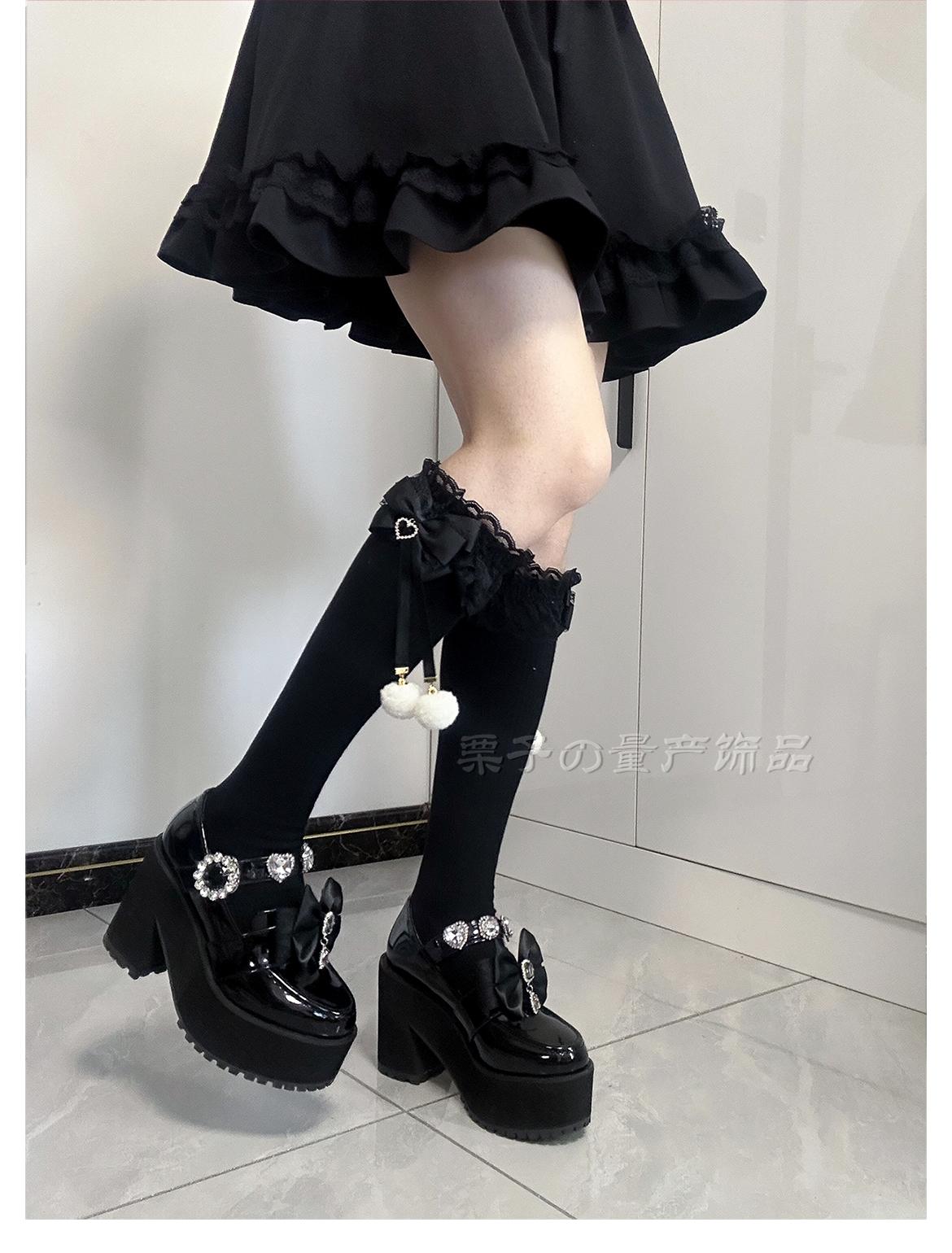 Long Tube Hairball Bow Medium Tube Socks Lolita Above Knee Socks Lace Stockings Jk Girl One Size
Long Tube Hairball Bow Medium Tube Socks Lolita Above Knee Socks Lace Stockings Jk Girl One Size