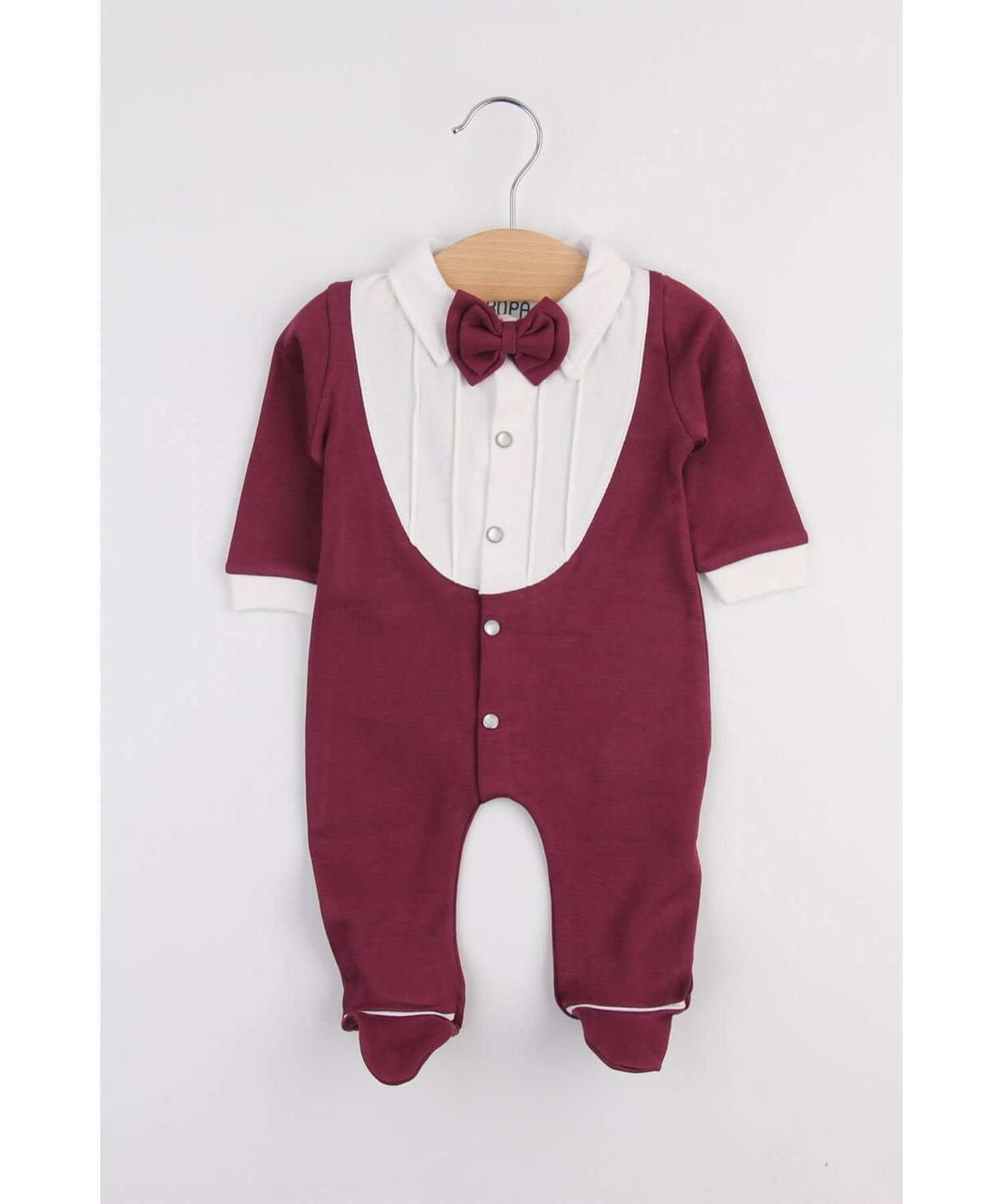Baby Boy Claret Red Bow Tie Newborn Baby Rompers With Booties Tuxedo Hospital Outlet Ribbed Bow Tie Me
Baby Boy Claret Red Bow Tie Newborn Baby Rompers With Booties Tuxedo Hospital Outlet Ribbed Bow Tie Me