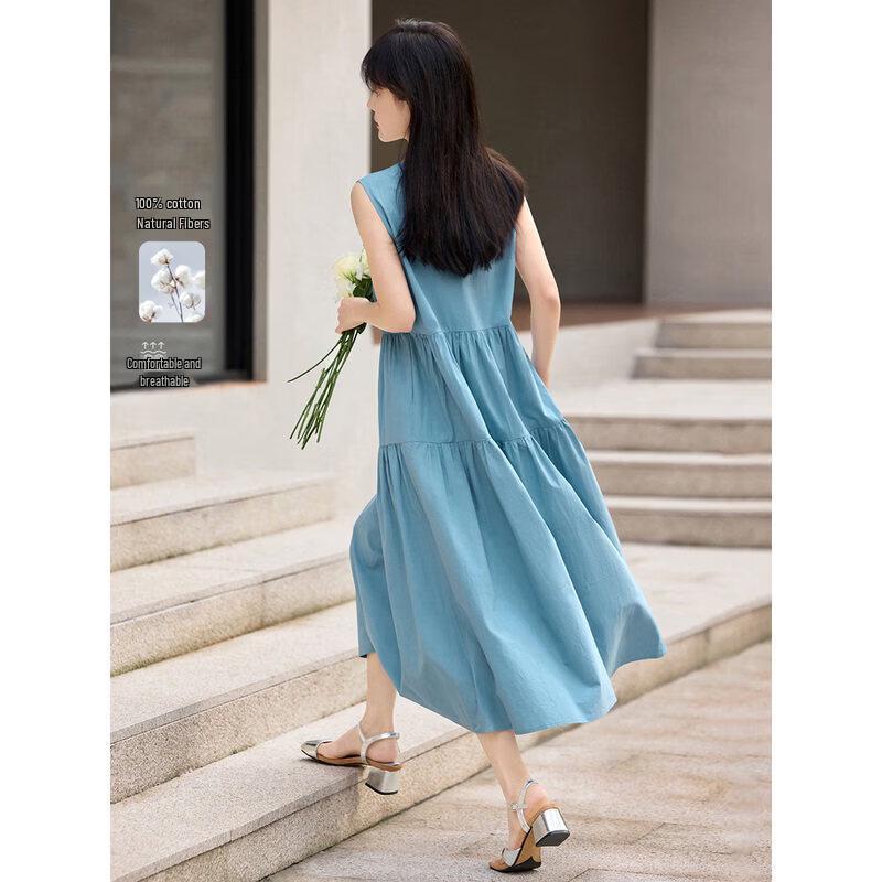 Women s Casual Sleeveless A-Line Dress M
Women s Casual Sleeveless A-Line Dress M