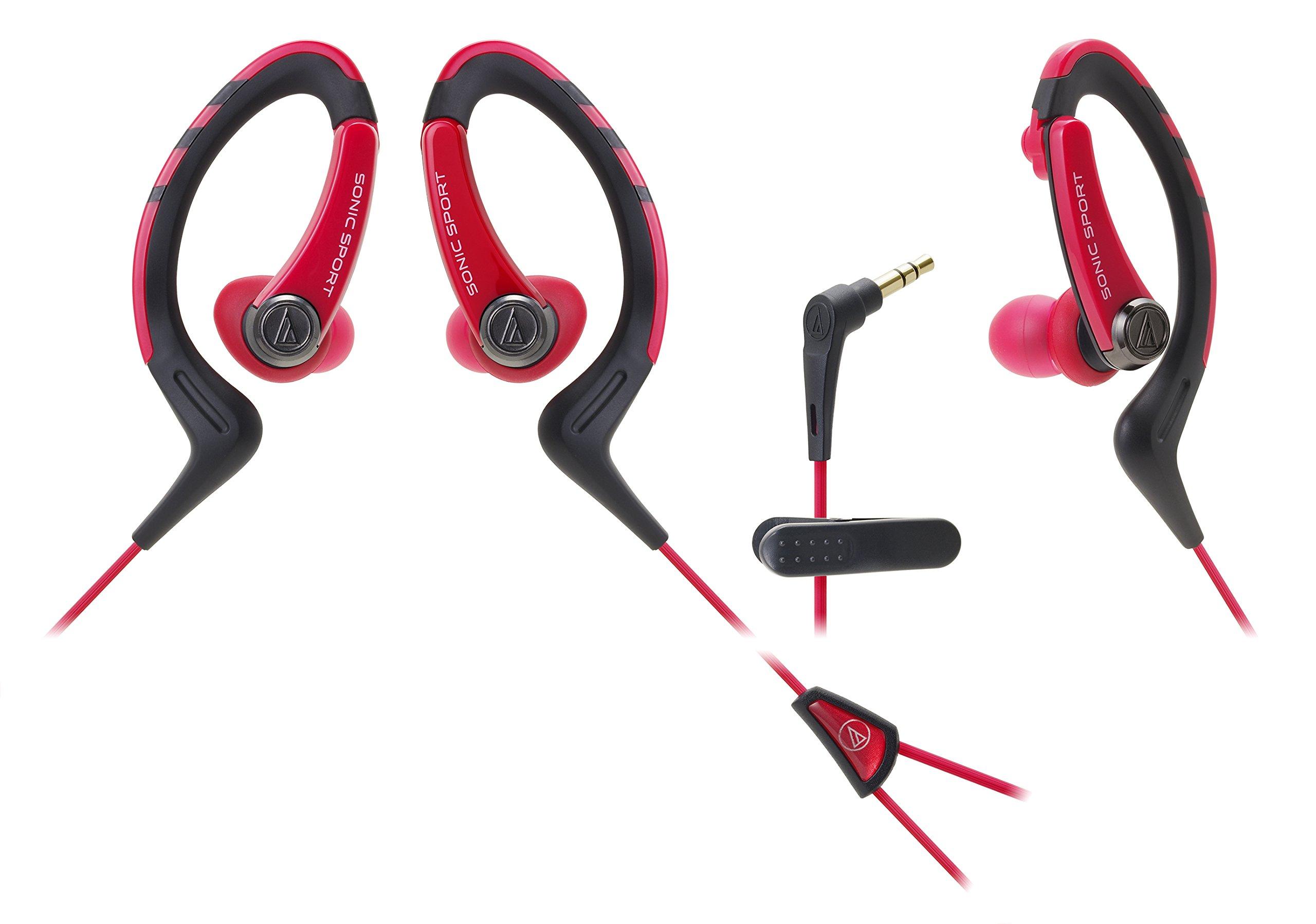 Audio Technica SONICSPORT In-Ear Headphones ATH-SPORT1 RD Waterproof Sports Red
Audio Technica SONICSPORT In-Ear Headphones ATH-SPORT1 RD Waterproof Sports Red