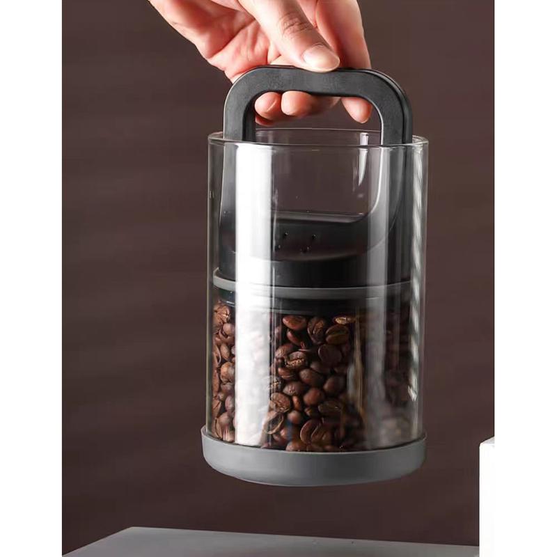 Vacuum Sealed Canks Coffee Beans Jar 1000ml For Kitchen Food Storage Container Glass Coffee Cans Fresh Keeping Moisture Proof
Vacuum Sealed Canks Coffee Beans Jar 1000ml For Kitchen Food Storage Container Glass Coffee Cans Fresh Keeping Moisture Proof