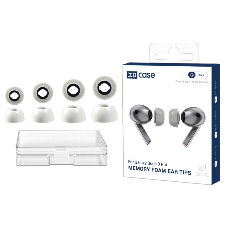 XDcase 4 Pairs Replacement Memory Foam Ear Tips, XS/S/M/L Size 4 Pairs XS/S/M/L Size темно-сірий колір
XDcase 4 Pairs Replacement Memory Foam Ear Tips, XS/S/M/L Size 4 Pairs XS/S/M/L Size темно-сірий колір