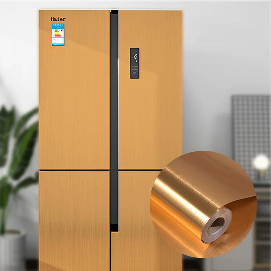 PVC Brushed Metal Gold Wallpaper Stainless Steel Mirror Silver Instant Stickers Self-Adhesive Cabinet Furniture Refurbished Film 1m x 40cm
PVC Brushed Metal Gold Wallpaper Stainless Steel Mirror Silver Instant Stickers Self-Adhesive Cabinet Furniture Refurbished Film 1m x 40cm