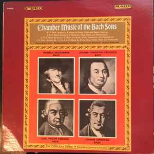 LP Record WILHELM FRIEDEMANN BACH, JOHANN CHR - Chamber Music of the Bach Sons MCS9002 Mace Records, S 1965 US Classical Used
LP Record WILHELM FRIEDEMANN BACH, JOHANN CHR - Chamber Music of the Bach Sons MCS9002 Mace Records, S 1965 US Classical Used