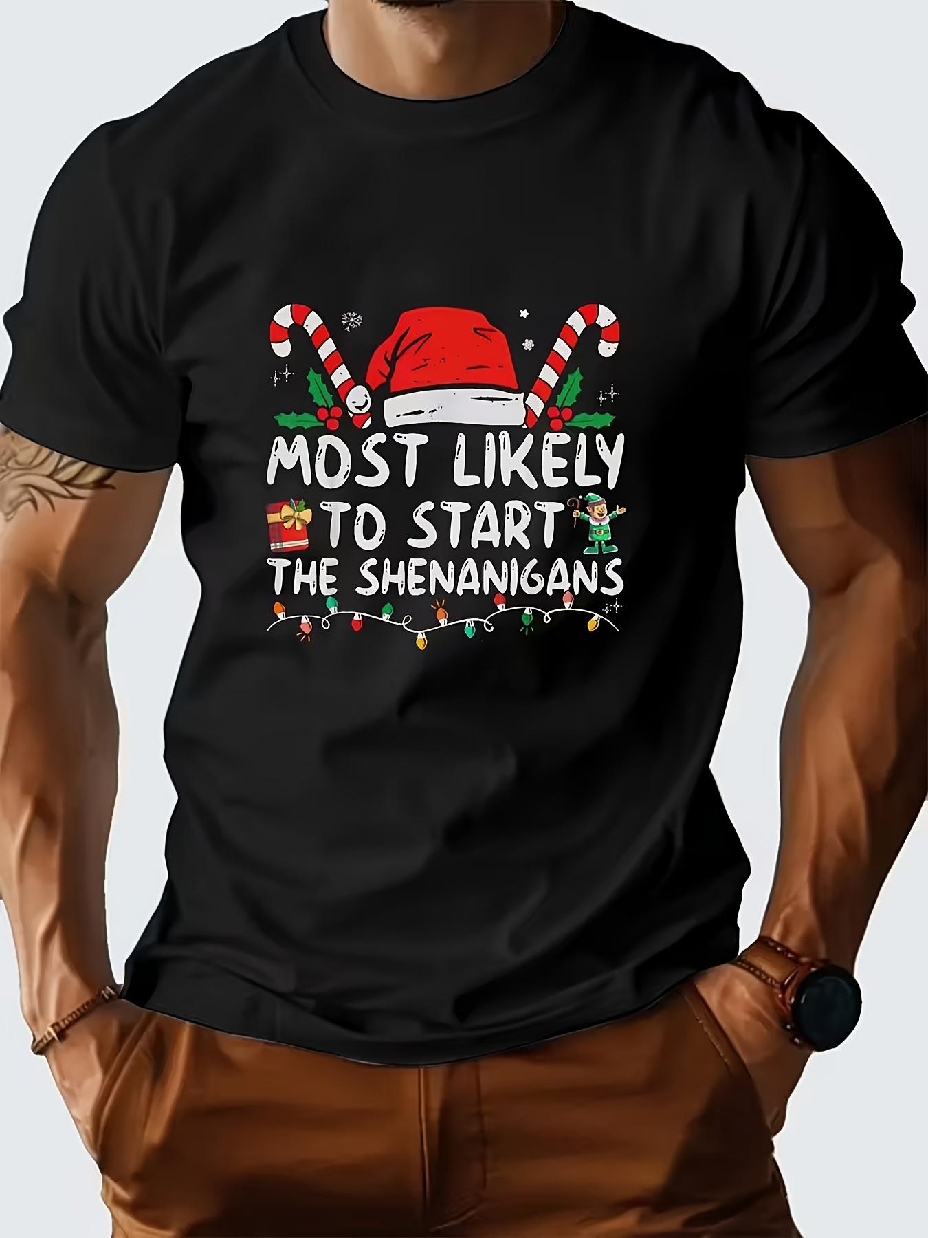 Men S Funny Christmas Graphic T-Shirt - Most Likely to Fix Santa S Sleigh Holiday Tee S разноцветный
Men S Funny Christmas Graphic T-Shirt - Most Likely to Fix Santa S Sleigh Holiday Tee S разноцветный