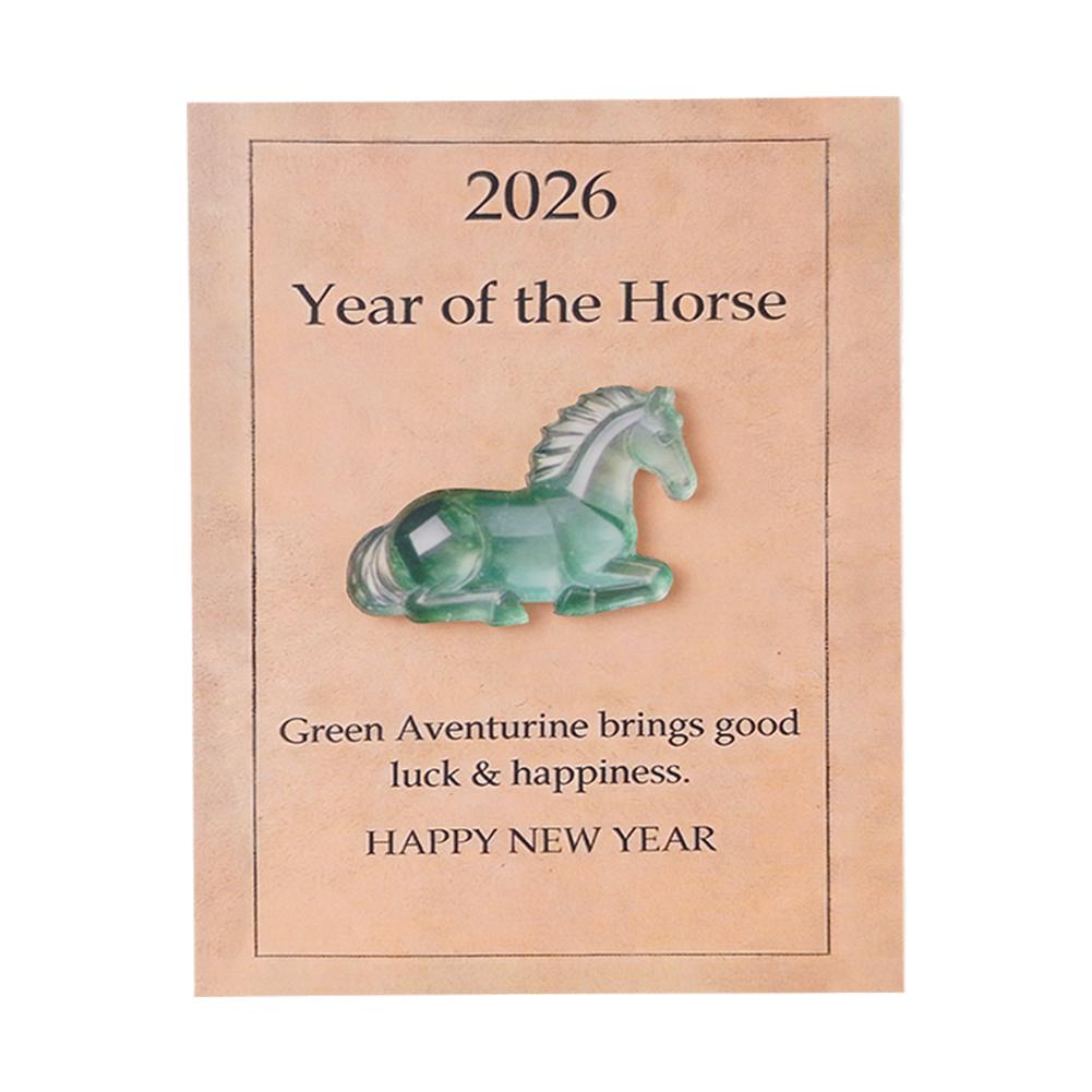 Lucky Crystal Horses Pocket Hug - A Symbol of Strength & New Beginnings, Crystal Horse Figurines Decor with Inspirational Card
Lucky Crystal Horses Pocket Hug - A Symbol of Strength & New Beginnings, Crystal Horse Figurines Decor with Inspirational Card