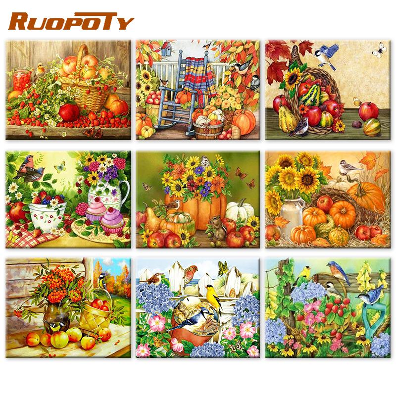 RUOPOTY DIY картина маслом по номерам фруктовый акрил на холсте настенная живопись по номерам для гостиной 40x50cm NO Frame
RUOPOTY DIY картина маслом по номерам фруктовый акрил на холсте настенная живопись по номерам для гостиной 40x50cm NO Frame