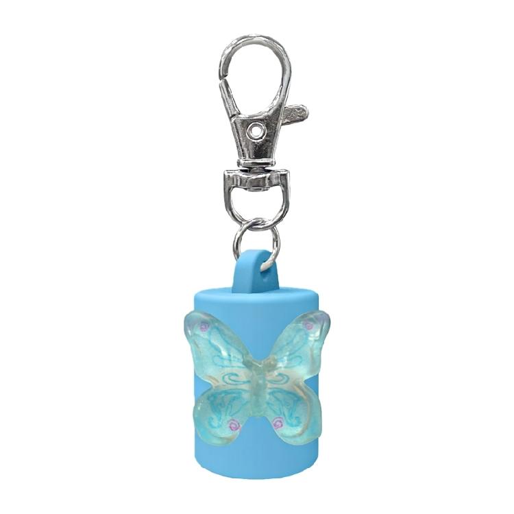 Fashionable Plastic Butterfly Shaped Keychain Including Convenient Lip Gloss Pocket Suitable For Cosmetics Lovers синій
Fashionable Plastic Butterfly Shaped Keychain Including Convenient Lip Gloss Pocket Suitable For Cosmetics Lovers синій