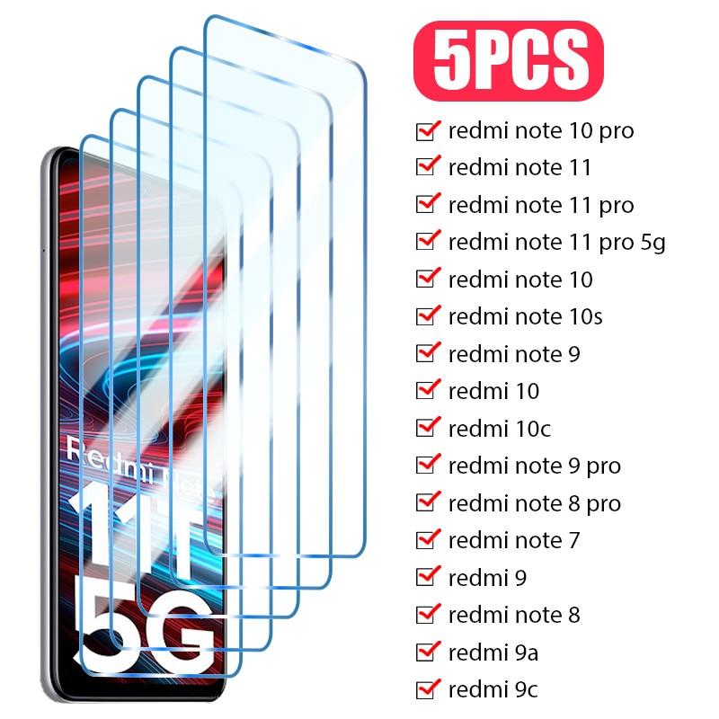 5PCS Tempered Glass for Xiaomi Redmi Note 10 9 7 8 Pro Plus 5G 9S 10S 11S Screen Protector for Redmi 9 10 10C 9A 9C 9T Glass
5PCS Tempered Glass for Xiaomi Redmi Note 10 9 7 8 Pro Plus 5G 9S 10S 11S Screen Protector for Redmi 9 10 10C 9A 9C 9T Glass