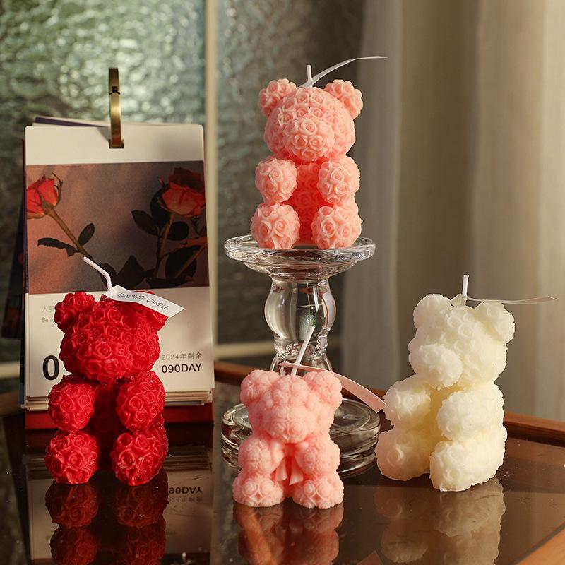 Аромат Rose Bear для дома Премиум Атмосфера Подарок на день рождения Ароматерапевтические свечи
Аромат Rose Bear для дома Премиум Атмосфера Подарок на день рождения Ароматерапевтические свечи