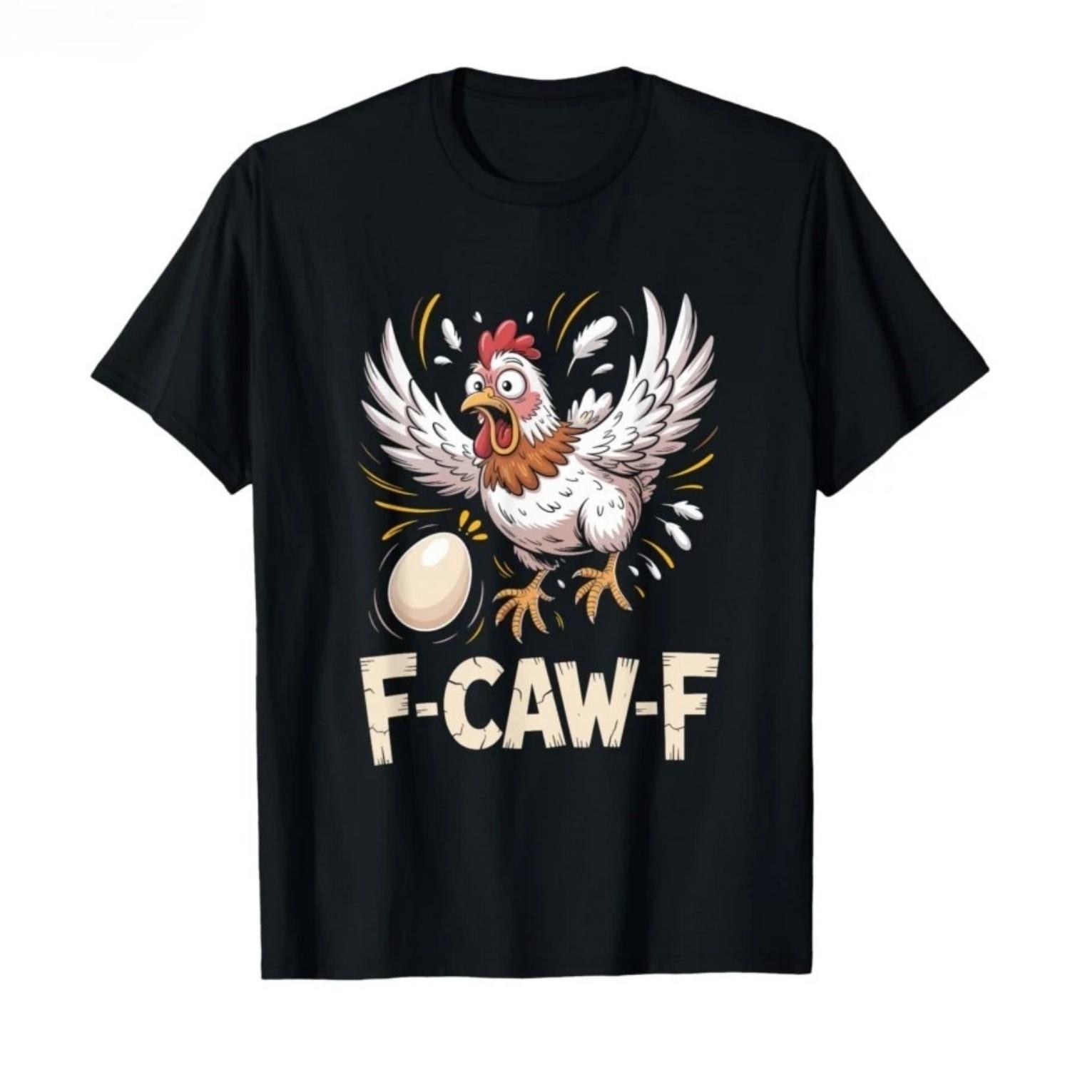 F-Caw-F Chicken Funny Adult Humor Rooster Meme T-shirts for 100Cotton T Shirts Short Sleeve Tops Popular Fashion S чёрный
F-Caw-F Chicken Funny Adult Humor Rooster Meme T-shirts for 100Cotton T Shirts Short Sleeve Tops Popular Fashion S чёрный