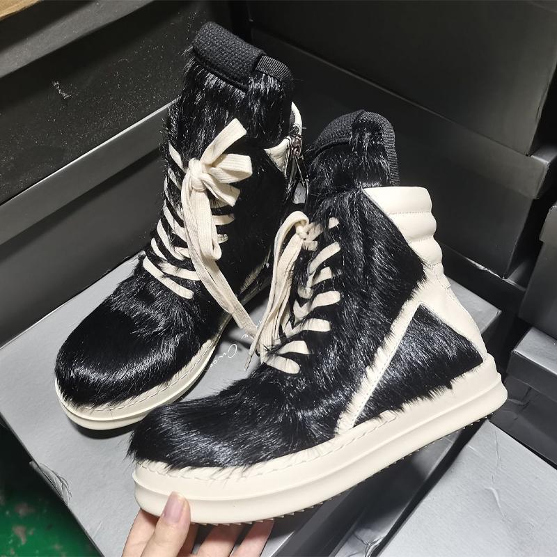 Green Pink Horsehair High Top Men and Women Sneakers Casual Shoes Lace Up Round Toe Thick Bottomed Quality Designer Boots&shoes 47 чёрный
Green Pink Horsehair High Top Men and Women Sneakers Casual Shoes Lace Up Round Toe Thick Bottomed Quality Designer Boots&shoes 47 чёрный