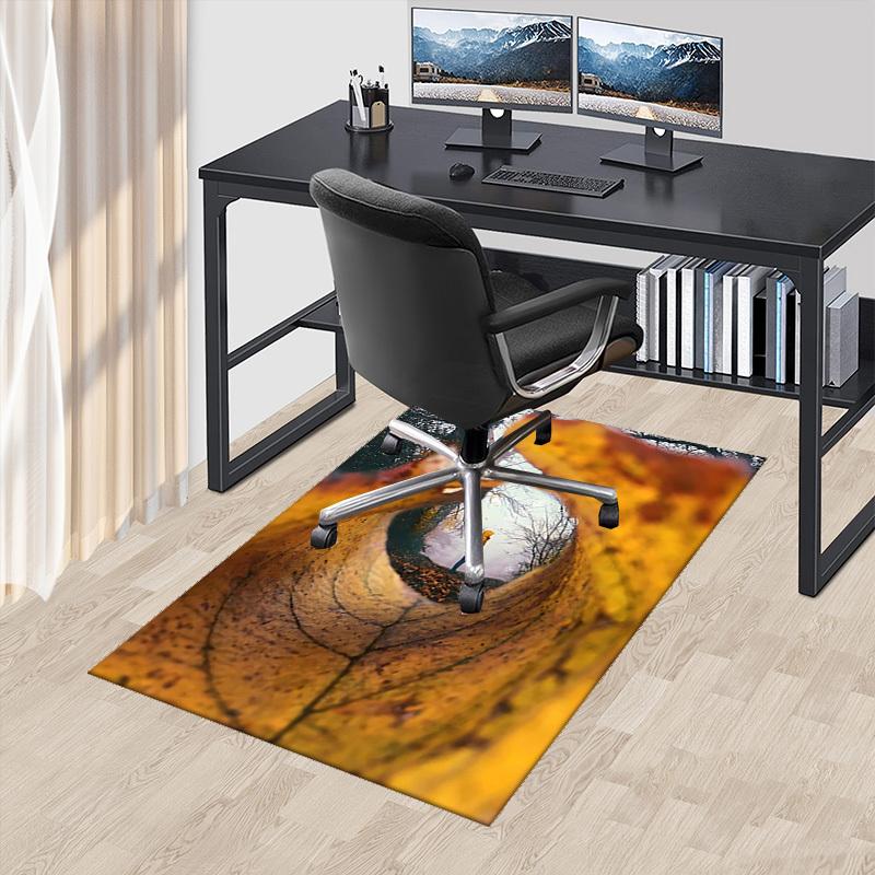 1pc Autumn Leaf Chair Mat - Festival Gift, Seasonal Decor, Office & Home Use.P093 60cm by 90cm
1pc Autumn Leaf Chair Mat - Festival Gift, Seasonal Decor, Office & Home Use.P093 60cm by 90cm