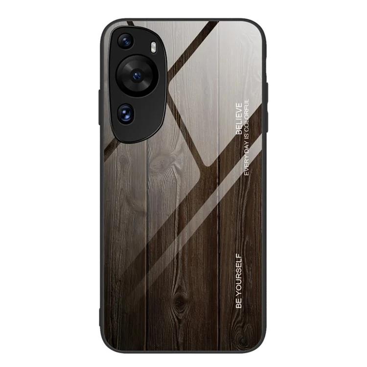 For Huawei P60 Art Wooden Pattern Phone Case Tempered Glass Back TPU Frame Shockproof Cover
For Huawei P60 Art Wooden Pattern Phone Case Tempered Glass Back TPU Frame Shockproof Cover