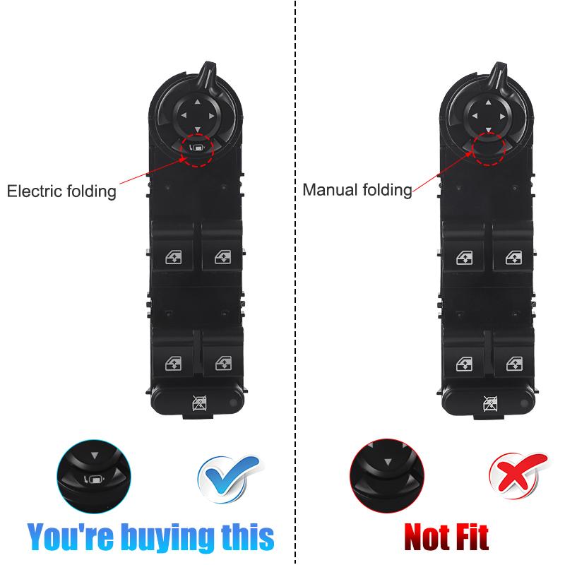 156106392/156106393 Electric Master Window Switch For Alfa Romeo Giulietta 940 2010 2011 2012 2013- 156093398 156095708 Electric Fold
156106392/156106393 Electric Master Window Switch For Alfa Romeo Giulietta 940 2010 2011 2012 2013- 156093398 156095708 Electric Fold