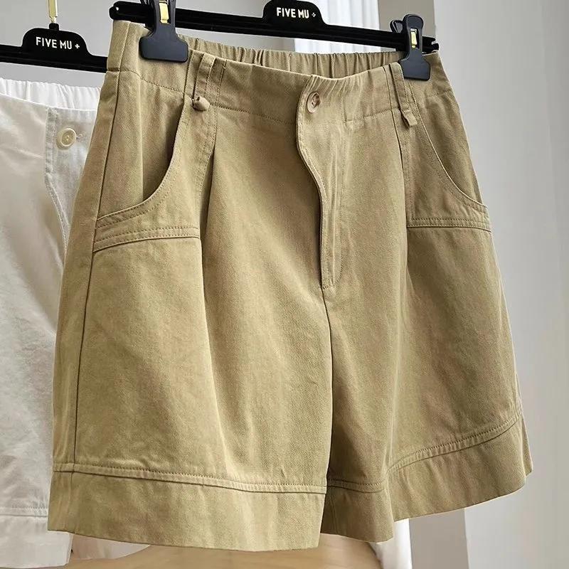 Shorts Pants Women Summer Cotton Vintage Loose Large Size Casual Wide Leg Pants Shorts XXXXL хакі
Shorts Pants Women Summer Cotton Vintage Loose Large Size Casual Wide Leg Pants Shorts XXXXL хакі