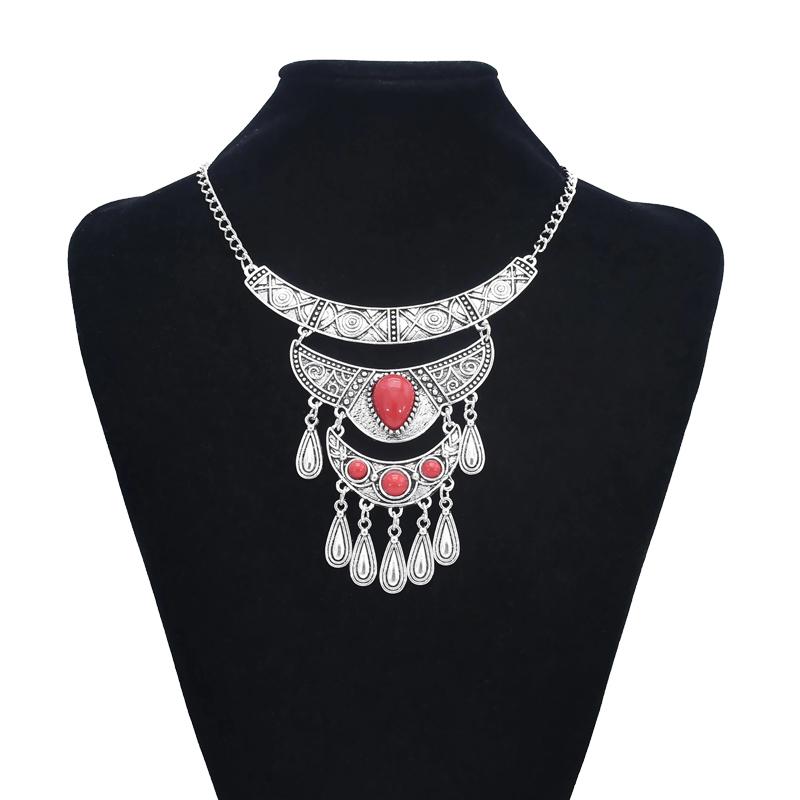 Multilayer Bohemian Drop Tassel Statement Necklace For Women Carved Eye Vintage Ethnic Long Chain Pendant Necklace Collier Femme красный
Multilayer Bohemian Drop Tassel Statement Necklace For Women Carved Eye Vintage Ethnic Long Chain Pendant Necklace Collier Femme красный