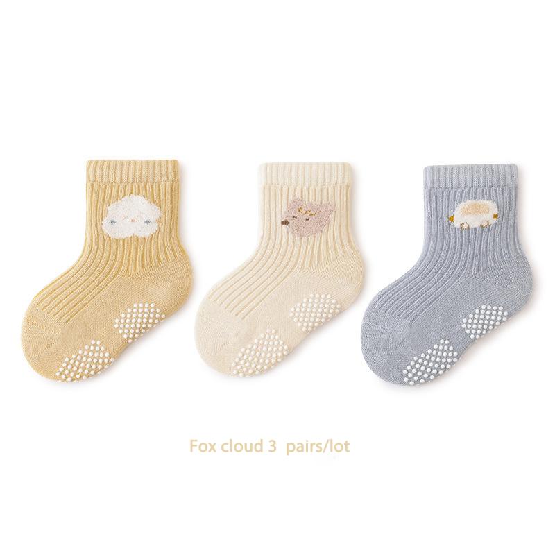 3 Pairs/Lot Autumn Baby Floor Socks Children Cartoon Baby Newborn Socks Infants Non-Slip Cotton Kids Socks For Boys And Girls L(1-3Y)
3 Pairs/Lot Autumn Baby Floor Socks Children Cartoon Baby Newborn Socks Infants Non-Slip Cotton Kids Socks For Boys And Girls L(1-3Y)