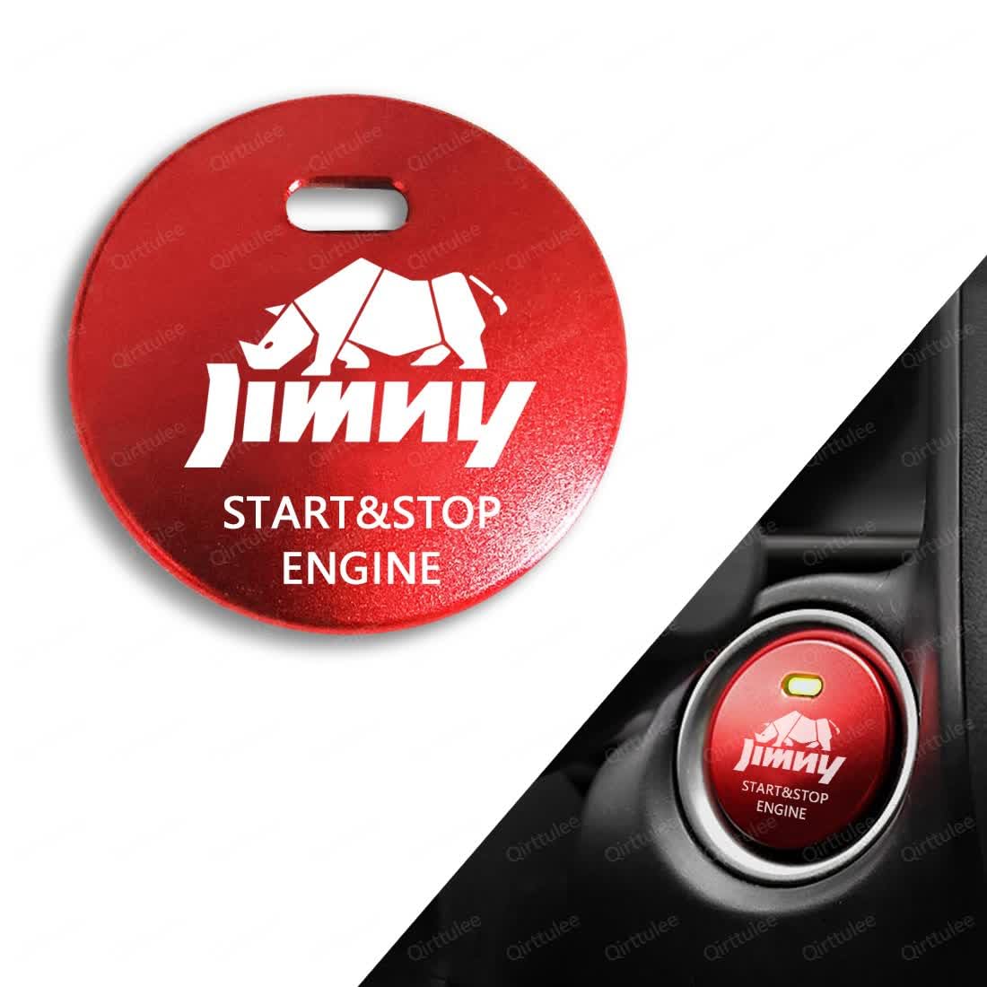 Jimny Ignition Switch Push Jimny JB64 JB74 Engine Start Button Aluminum Cover Made of Aluminum Alloy (Jimny, Red)
Jimny Ignition Switch Push Jimny JB64 JB74 Engine Start Button Aluminum Cover Made of Aluminum Alloy (Jimny, Red)