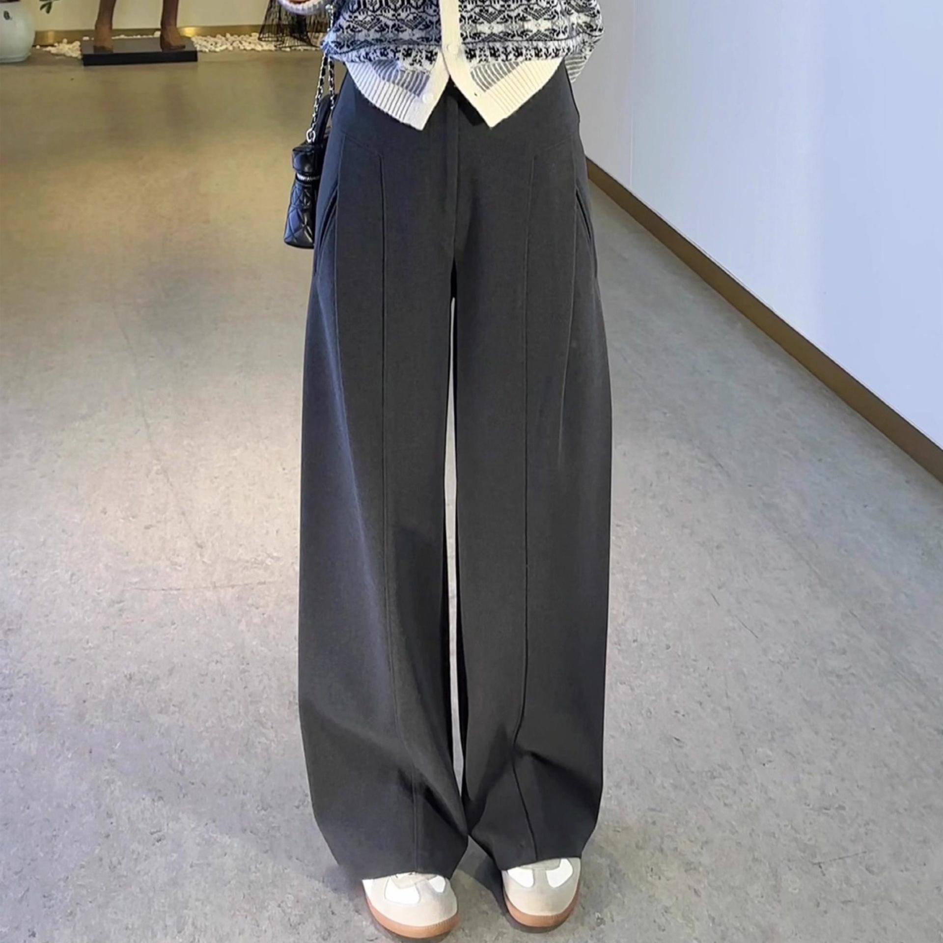 Women s Autumn Woolen Wide Leg Pants: Versatile, Slimming & Trendy Floor-Length Design L
Women s Autumn Woolen Wide Leg Pants: Versatile, Slimming & Trendy Floor-Length Design L