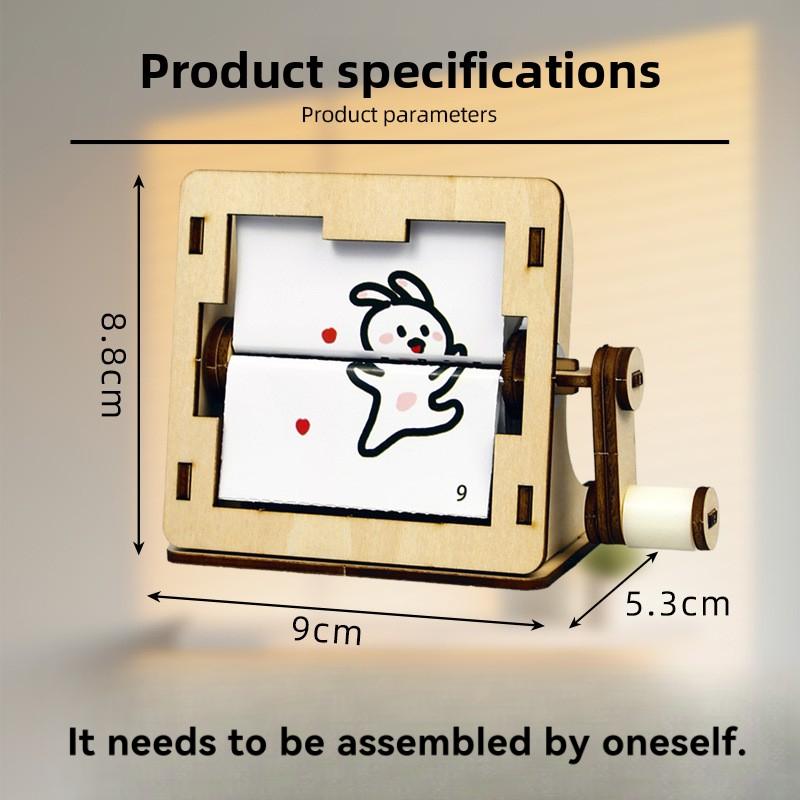 Прекрасный Кролик Вращающийся Наука Ручная Работа Креативный DIY Материал для Рукоделия Набор Ручная Анимация Сборка Обучающая Игрушка
Прекрасный Кролик Вращающийся Наука Ручная Работа Креативный DIY Материал для Рукоделия Набор Ручная Анимация Сборка Обучающая Игрушка
