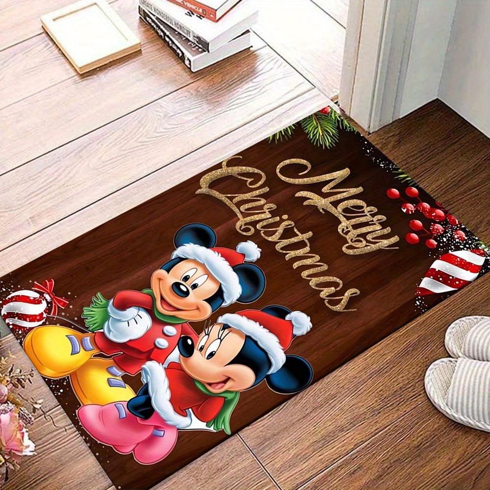 1pc Mickey and Minnie Christmas Rug - Non-Slip, Machine Washable Polyester Carpet for Living Room, Bedroom, Bathroom & Laundry - Comfortable Home Deco 60cm by 90cm
1pc Mickey and Minnie Christmas Rug - Non-Slip, Machine Washable Polyester Carpet for Living Room, Bedroom, Bathroom & Laundry - Comfortable Home Deco 60cm by 90cm