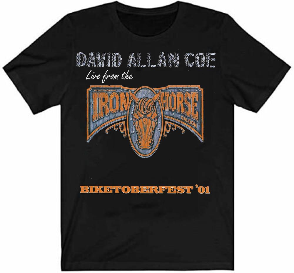 David Allan Coe Live from the Iron Horse Black S-4XL CG107 Unisex T-Shirt XXL
David Allan Coe Live from the Iron Horse Black S-4XL CG107 Unisex T-Shirt XXL
