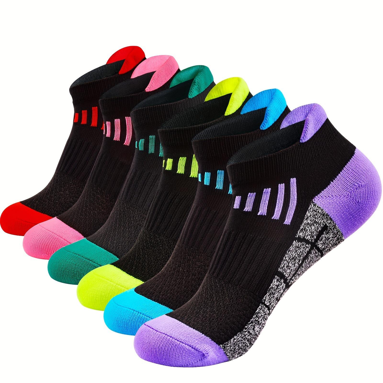 6 Pairs of Women s Sports Compression Socks - Low-top Breathable Moisture-wicking Socks Suitable for Running and Outdoor Sports One Size
6 Pairs of Women s Sports Compression Socks - Low-top Breathable Moisture-wicking Socks Suitable for Running and Outdoor Sports One Size
