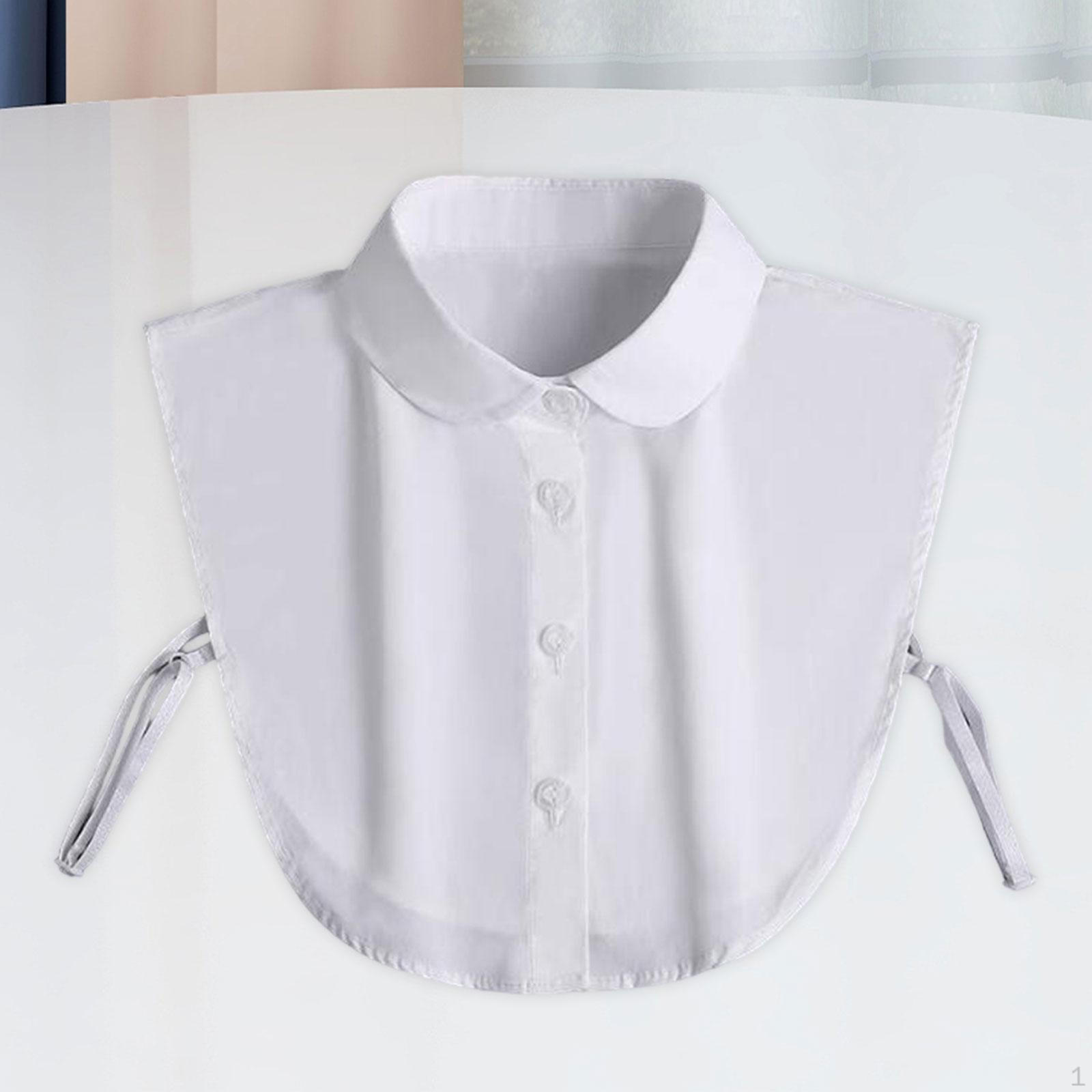 Поддельный воротник Поддельный регулируемый женский поддельный для одежды рубашки блузки белый
Поддельный воротник Поддельный регулируемый женский поддельный для одежды рубашки блузки белый