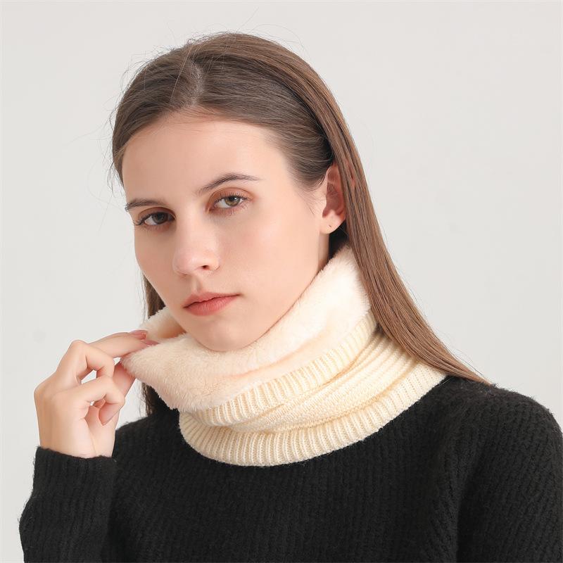 Nwe Solid Winter Warm Neckerchief Korean Knitted Fleecing Thickening Windproof Neck Ring Scarf Women Men Fashion Scarves Muffler One Size
Nwe Solid Winter Warm Neckerchief Korean Knitted Fleecing Thickening Windproof Neck Ring Scarf Women Men Fashion Scarves Muffler One Size