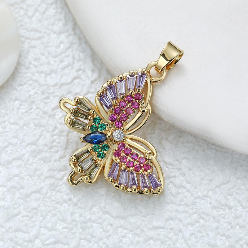 Подвеска-бабочка из позолоченной меди с цирконием для самостоятельного изготовления украшений
Подвеска-бабочка из позолоченной меди с цирконием для самостоятельного изготовления украшений