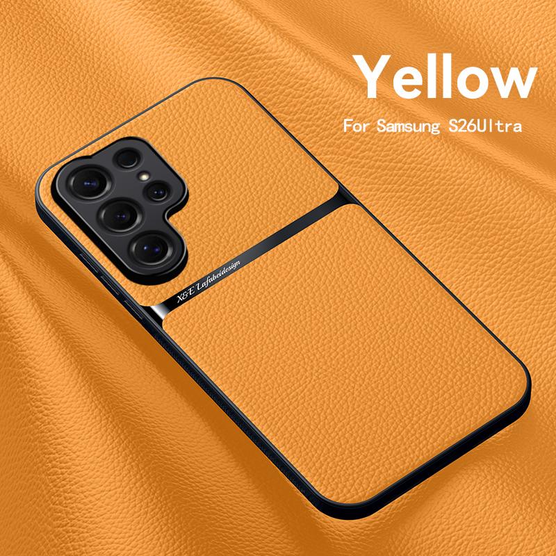 Luxury PU Leather Phone Case Coque For Samsung Galaxy S26 Ultra S26 Plus S25Plus S24 S23 S22 S21 S20 FE Magnet Shell Back Cover Galaxy S25 Ultra жовтий
Luxury PU Leather Phone Case Coque For Samsung Galaxy S26 Ultra S26 Plus S25Plus S24 S23 S22 S21 S20 FE Magnet Shell Back Cover Galaxy S25 Ultra жовтий
