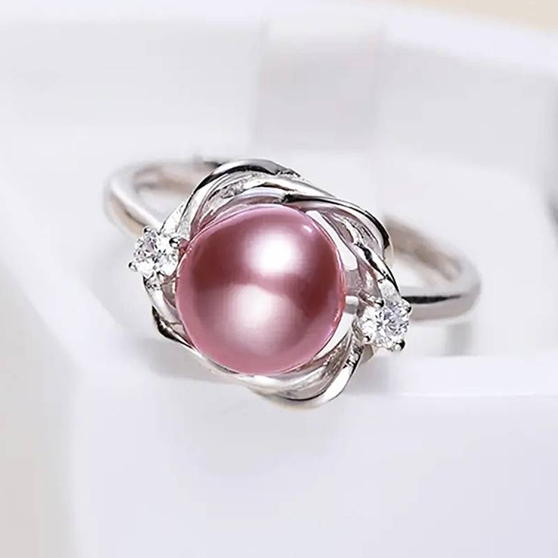 Huitan Aesthetic Flower Design Women Copper Color Imitation Pearl Ring for Lady Party Wedding Accessories Zircon with Shiny CZ 10
Huitan Aesthetic Flower Design Women Copper Color Imitation Pearl Ring for Lady Party Wedding Accessories Zircon with Shiny CZ 10