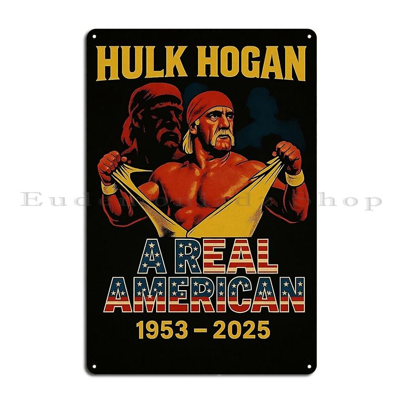 Hulk Hogan Metal Plaque Poster Decoration Living Room Custom Vintage Home Terry Gene Bollea Wrestling Tin Sign Poster 20x30cm(7.8x11.8inch)
Hulk Hogan Metal Plaque Poster Decoration Living Room Custom Vintage Home Terry Gene Bollea Wrestling Tin Sign Poster 20x30cm(7.8x11.8inch)