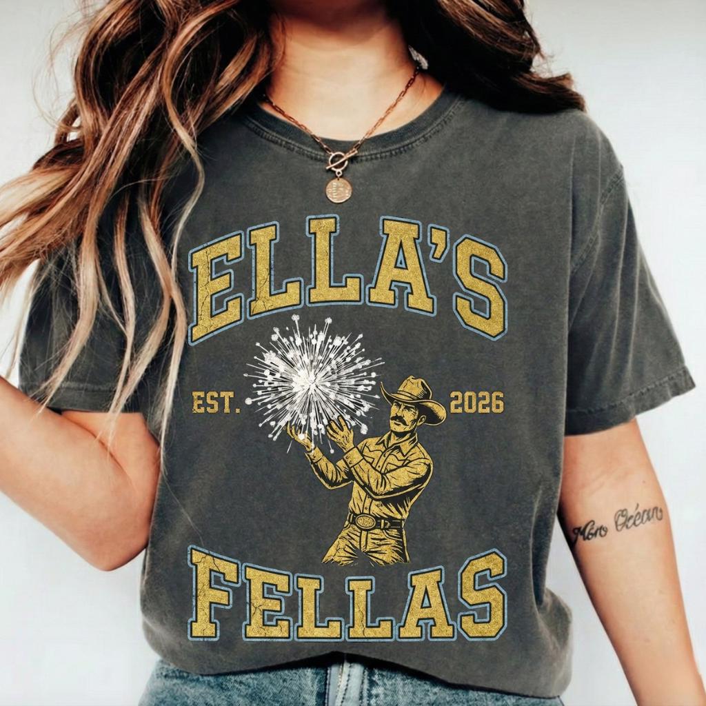 Ellas Fellas Vintage Tee T-Shirt, Matching Squad Friends Gift, Retro Group Outfit Graphic Tee 3XL
Ellas Fellas Vintage Tee T-Shirt, Matching Squad Friends Gift, Retro Group Outfit Graphic Tee 3XL