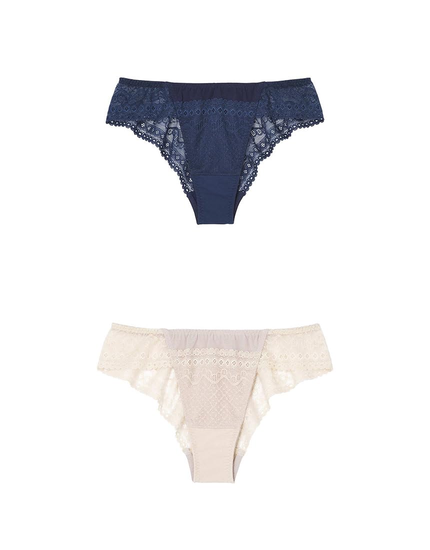 Unnanacool Women s Thong Panties, 2-Pack, Size M, Multicolor
Unnanacool Women s Thong Panties, 2-Pack, Size M, Multicolor