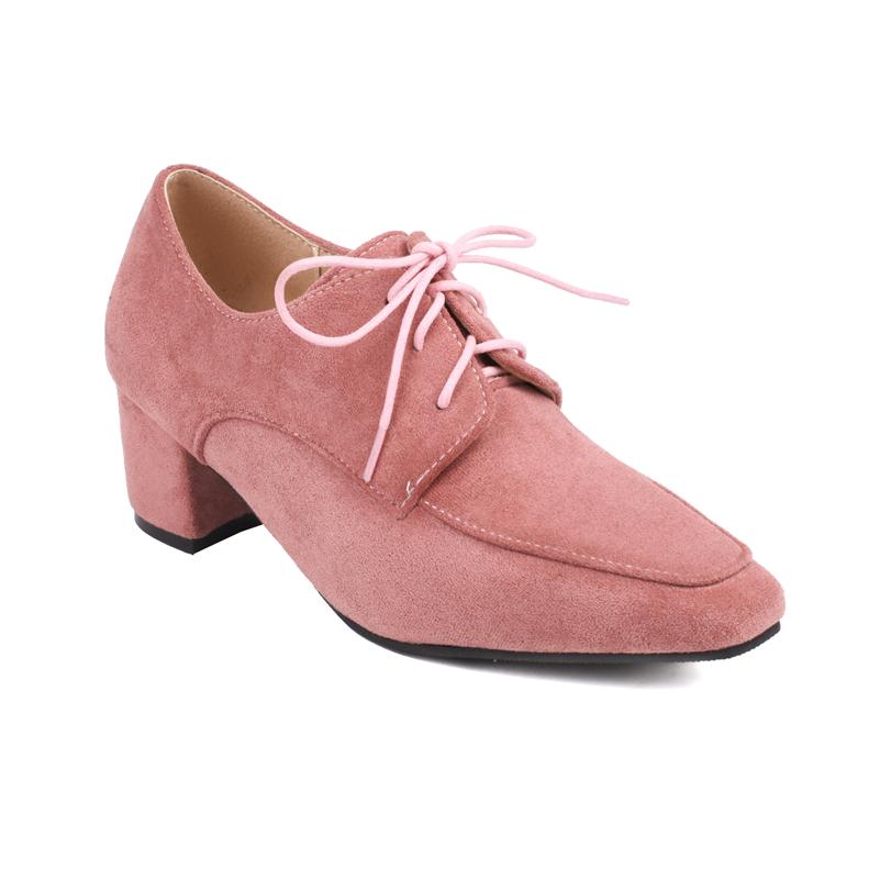 FOREADA Женские туфли-лодочки с квадратным носком, на толстом среднем каблуке, на шнуровке, лаконичного дизайна, женская модная повседневная обувь, весна-осень, черные, розовые, хаки 39
FOREADA Женские туфли-лодочки с квадратным носком, на толстом среднем каблуке, на шнуровке, лаконичного дизайна, женская модная повседневная обувь, весна-осень, черные, розовые, хаки 39