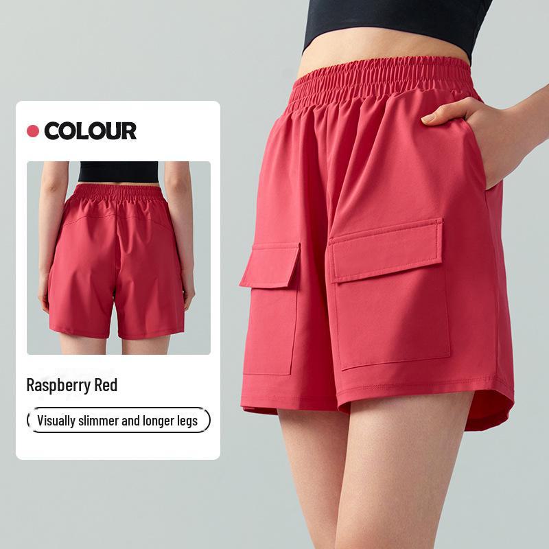 High-waisted Women s European and American Wide-Leg Sports Shorts for Running and Fitness S червоний/малиновий колір
High-waisted Women s European and American Wide-Leg Sports Shorts for Running and Fitness S червоний/малиновий колір