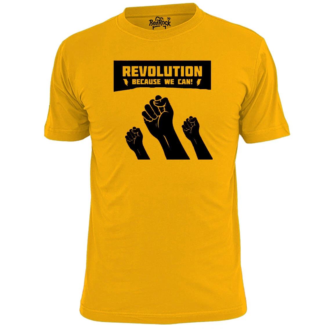 Mens Revolution Because We Can v1 T shirt Protest Anti Establishment Equality L
Mens Revolution Because We Can v1 T shirt Protest Anti Establishment Equality L