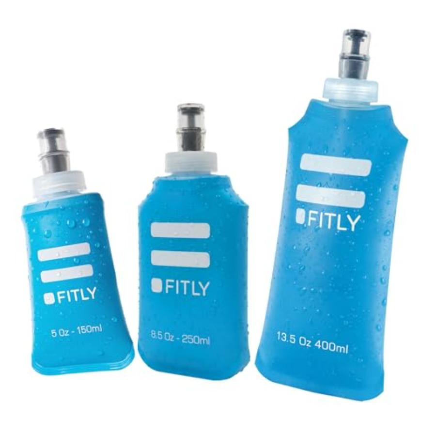 FITLY FLASKS Combo - 3 Handheld Soft Flask Collapsible Water Bottles for Running Marathon Hiking Cycling 5 oz 8.5 oz 13.5 oz 15 United States
FITLY FLASKS Combo - 3 Handheld Soft Flask Collapsible Water Bottles for Running Marathon Hiking Cycling 5 oz 8.5 oz 13.5 oz 15 United States