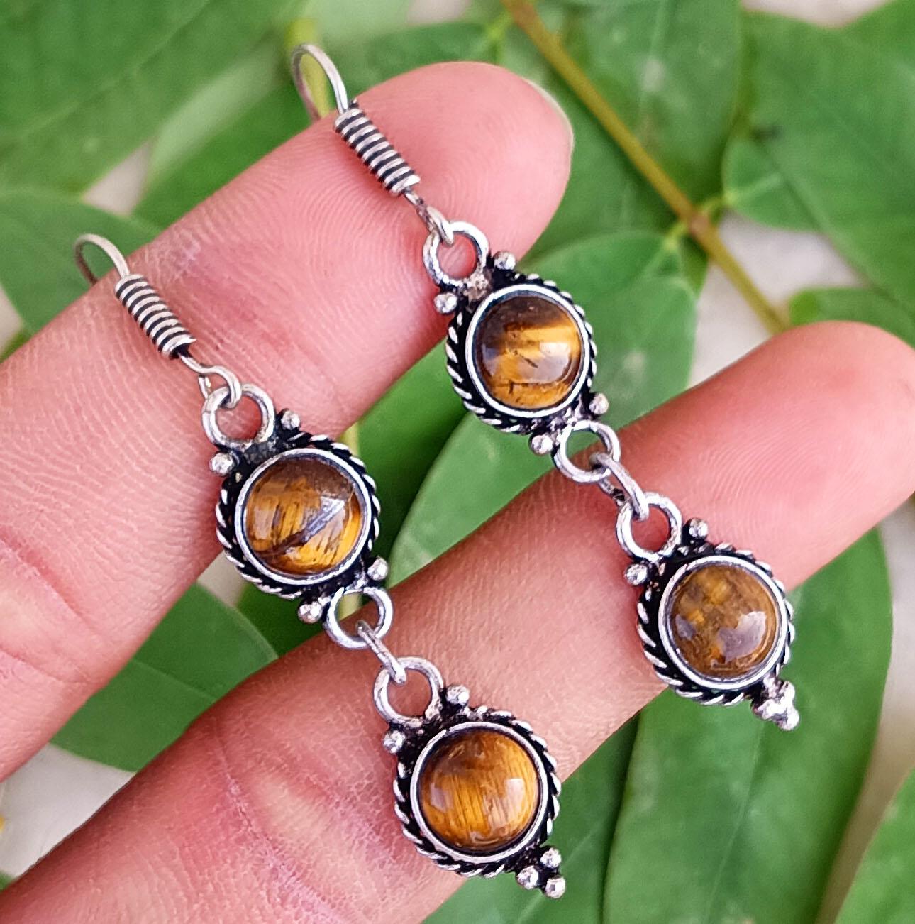 Tiger Eye Gemstone 925 Sterling Silver Plated Women s Fashion Hook Earrings Jewelry m жовтий
Tiger Eye Gemstone 925 Sterling Silver Plated Women s Fashion Hook Earrings Jewelry m жовтий