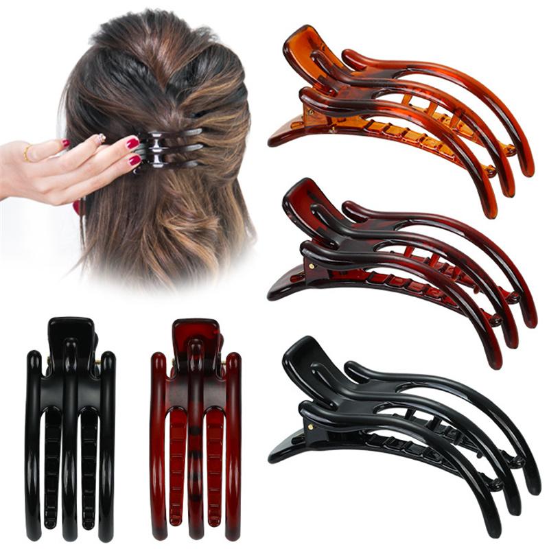 2pcs/lot Minimalist Women Ponytail Hair Plastic Claws Lady Girls Hair Clamps Styling Accessories
2pcs/lot Minimalist Women Ponytail Hair Plastic Claws Lady Girls Hair Clamps Styling Accessories