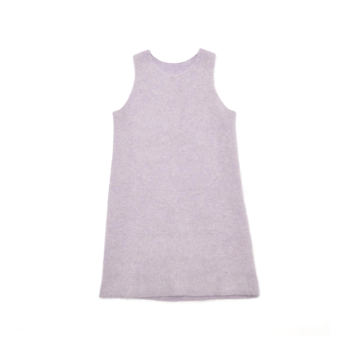 Dai He Winter Casual Soft Fluffy Alpaca Wool Sleeveless Dress for Women - Solid Color One Size
Dai He Winter Casual Soft Fluffy Alpaca Wool Sleeveless Dress for Women - Solid Color One Size
